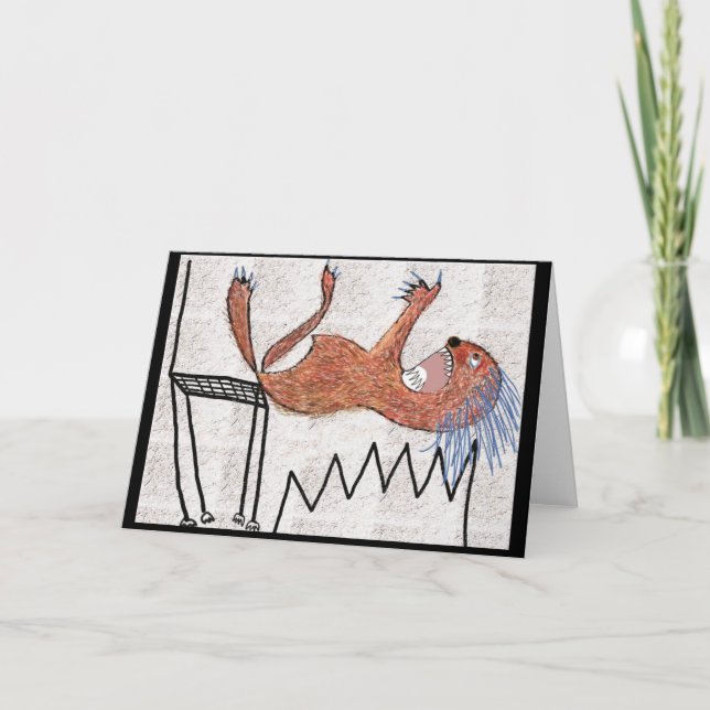 Die Gefahr Karte (Vorderseite)