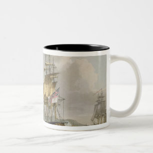 Die Gefangennahme der Insel von Banda, 181 am 9. Zweifarbige Tasse