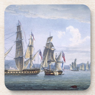 Die Gefangennahme von Le Sparviere am 3. Mai 1810, Getränkeuntersetzer