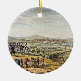 Die Gefangennahme von Ulm am 17. Oktober 1805 Keramikornament