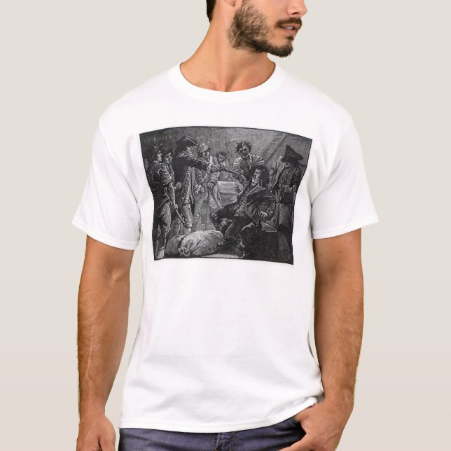 Die Gefangennahme von Wolfe-Ton im Jahre 1798 T-Shirt (Vorderseite)
