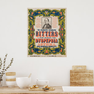 Die gefeierten Sauerstoff-Bitter Poster