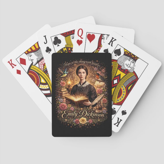 Die gefiederte Hoffnung Spielkarten (Rückseite)