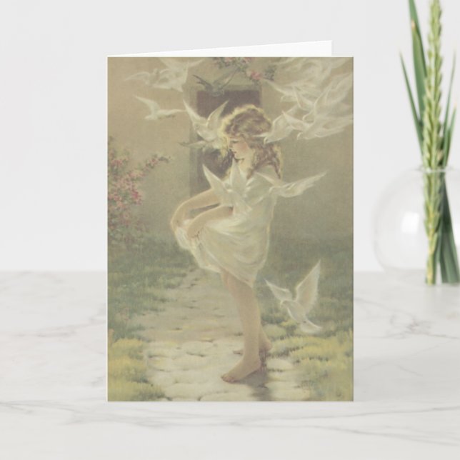 Die geflügelte Aureole Karte (Vorderseite)