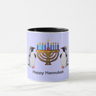 Die gefrorenen ausgesuchten Hannukah Tassen