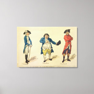 Die Gegenkandidaten Leinwanddruck