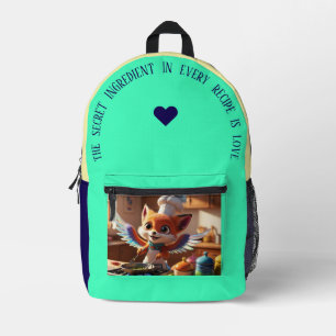 Die geheime Ingredienz.. Bedruckter Rucksack