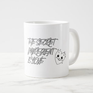 Die geheime Zutat ist LIEBE Jumbo-Tasse