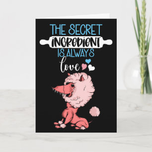 Die geheime Zutat ist Liebe Valentinskarte Feiertagskarte