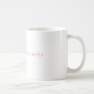 DIE GEHEIME ZUTAT IST MEIN SPUCKEN! TASSE