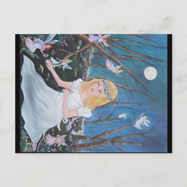 Die Geheimhaltung Postkarte (Vorderseite)