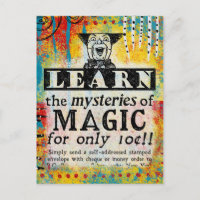 Die Geheimnisse der Magie - Funny Vintage Ad