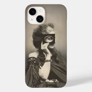 Die geheimnisvolle Gräfin Castiglione maskierte La Case-Mate iPhone 14 Hülle