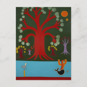 Die geheimnisvollen Wälder in Putney 2008 Postkarte