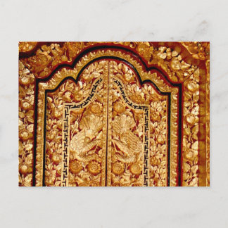 Die Geheimtür-Postkarte Postkarte