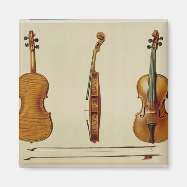 Die Geige Hellier von Antonio Stradivarius (c) Magnet (Vorne)