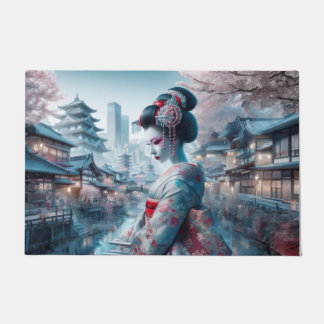 Die Geisha der Moderne Fußmatte