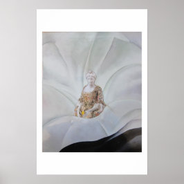 Die Geister der Blume - Collage-Kunst Poster