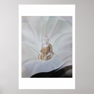 Die Geister der Blume - Collage-Kunst Poster
