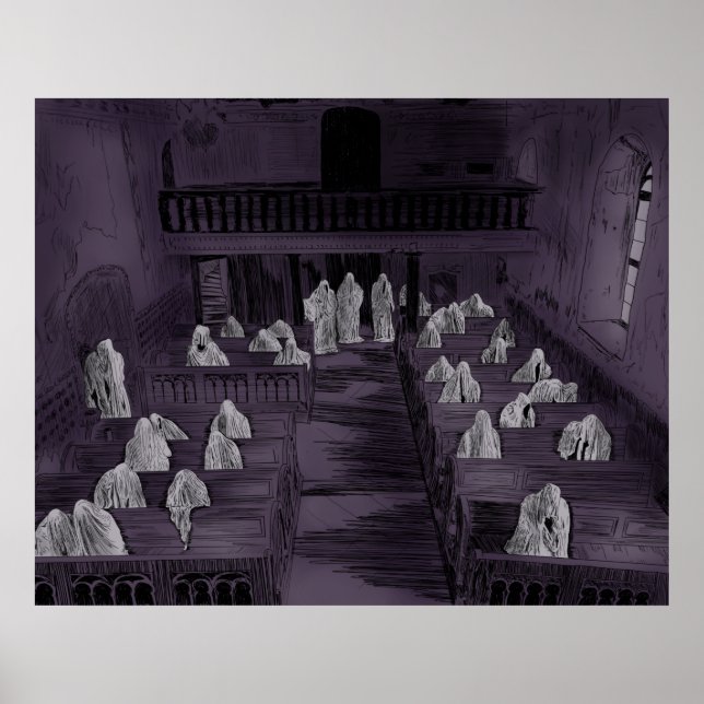 Die Geister der St.-Georg-Kirche Poster (Vorne)