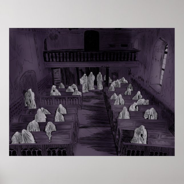 Die Geister der St.-Georg-Kirche Poster (Vorne)