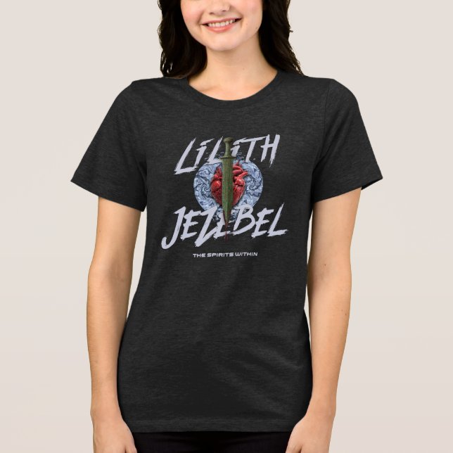 Die Geister innerhalb  Tri-Blend Shirt (Vorderseite)