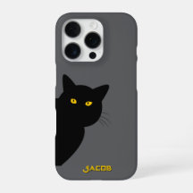 Die gelbe Augen, schwarze Katze, die dich persönli