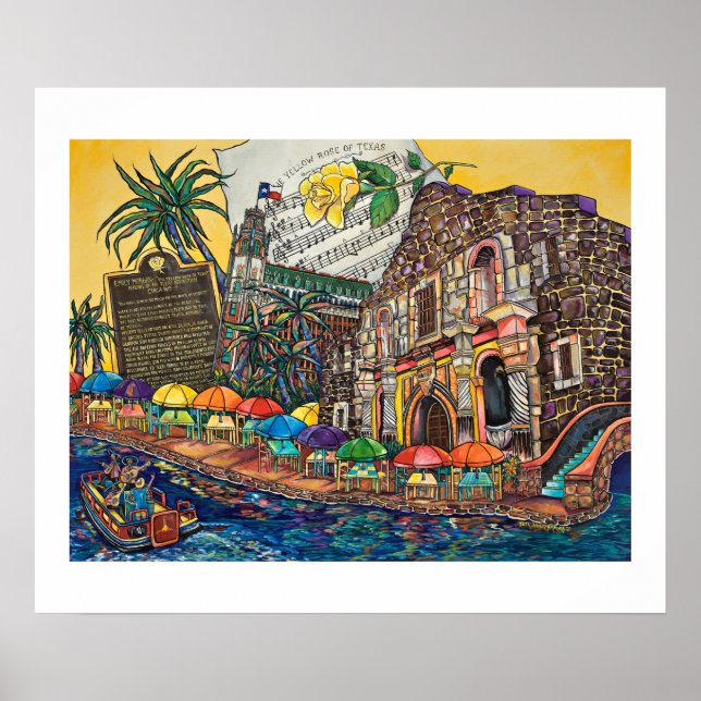 Die gelbe Rose von Texas Poster (Vorne)