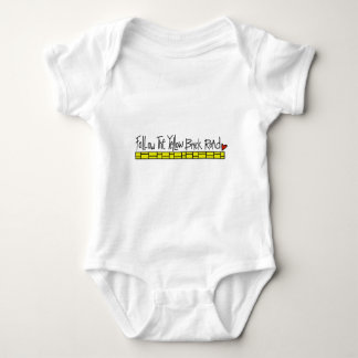 Die gelbe Ziegelstein-Straße Baby Strampler