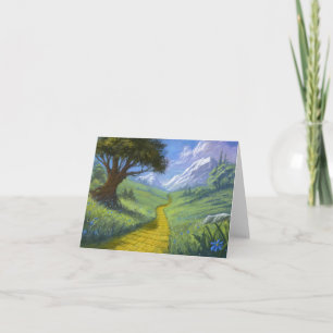 Die gelbe Ziegelstraße Karte