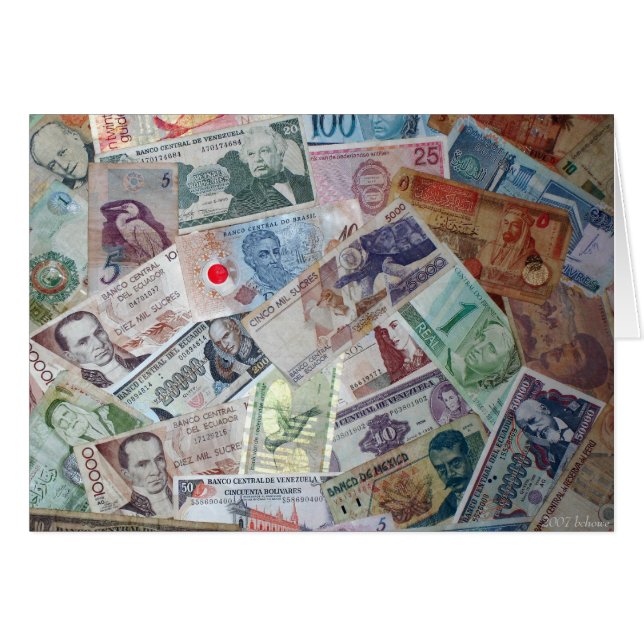 Die Geld-Karte (Vorderseite (Horizontal))