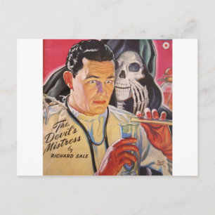 Die Geliebte des Teufels Postkarte