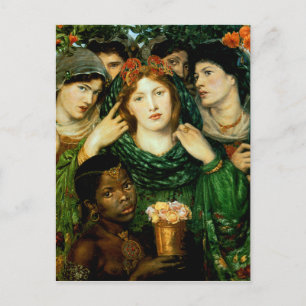 Die Geliebte (Die Braut) Postkarte