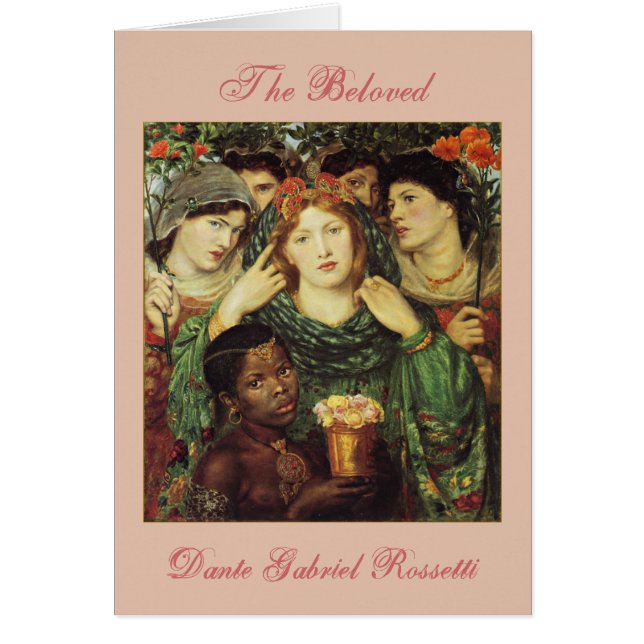 Die Geliebten von Dante Raphael Rossetti (Vorne)