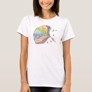 Die gemalte Steppdecke T-Shirt