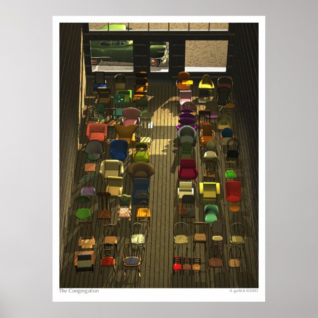 Die Gemeinde Poster (Vorne)