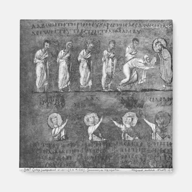 Die Gemeinschaft von sechs Aposteln Magnet (Vorne)