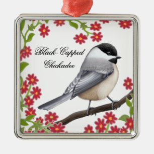 Die gemütliche Chickade mit individuellem Dekor Ornament Aus Metall