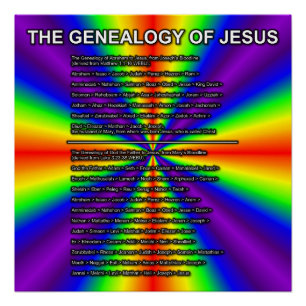 Die Genealogie Jesu Poster