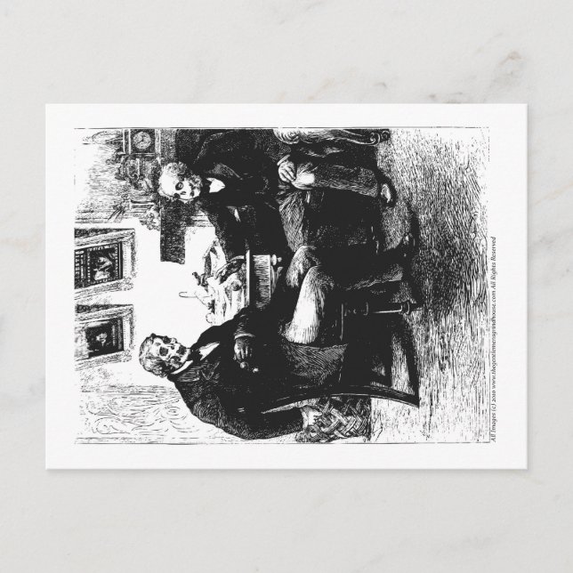 Die Gentlemen's Grindhouse Postcard 2 von 4 Postkarte (Vorderseite)