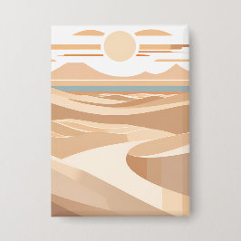 Die geometrische Wüste Button