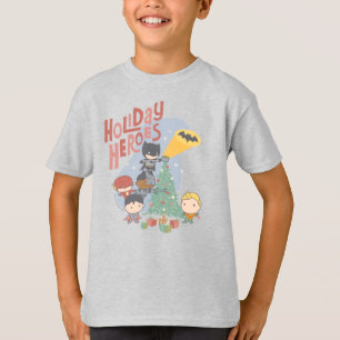 Die Gerechtigkeitsliga Chibi Holiday Tree Decorati T-Shirt
