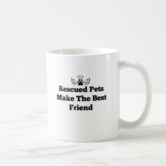 Die geretteten Haustiere machen den besten Freund Kaffeetasse