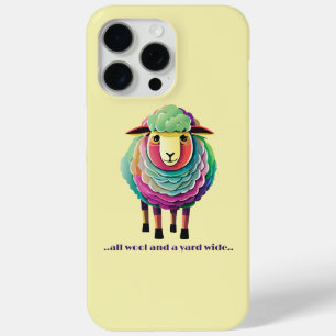 Die gesamte Wolle und die Breite des Yard Case-Mate iPhone Hülle