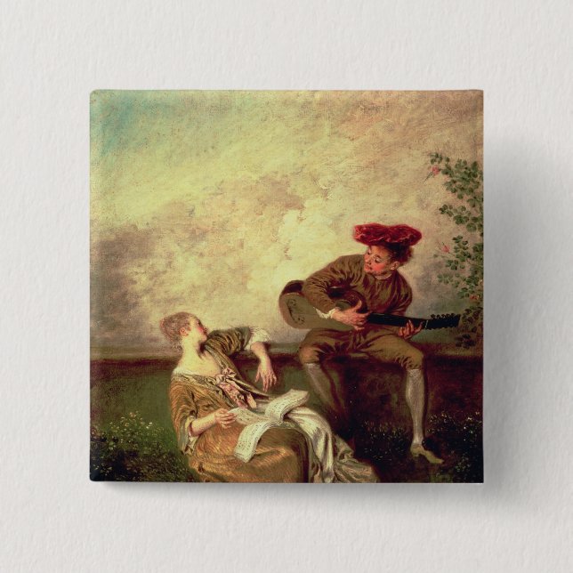 Die Gesang-Lektion Button (Vorderseite)