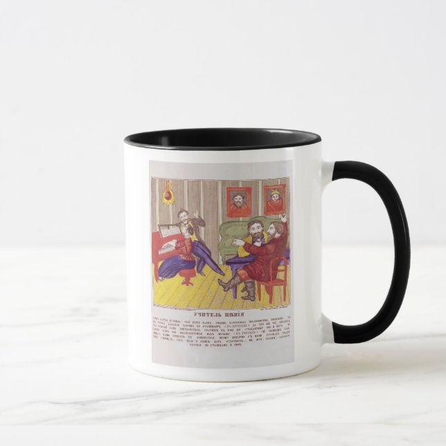 Die Gesang-Lektion Tasse (Rechts)