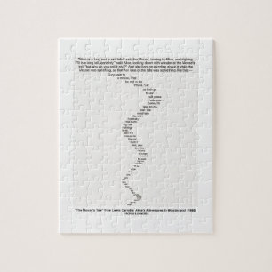 Die Geschichte der Maus durch Lewis- Puzzle