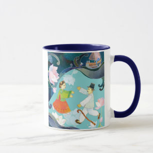 Die Geschichte der Vatertags-des Geschenks Tasse
