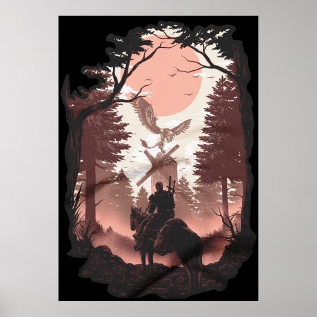 Die Geschichte der wilden Witcher-Jagd Poster (Vorne)
