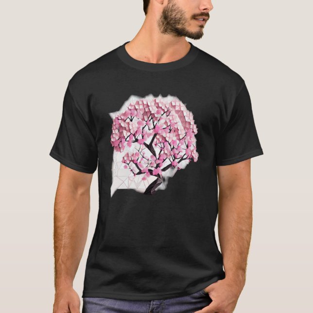 Die Geschichte des Frühlings Kirschblossom Tree de T-Shirt (Vorderseite)